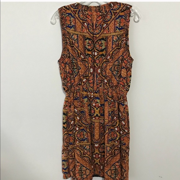 Lucky Brand Boho Dress with Gathered Waist - Picture 2 of 9